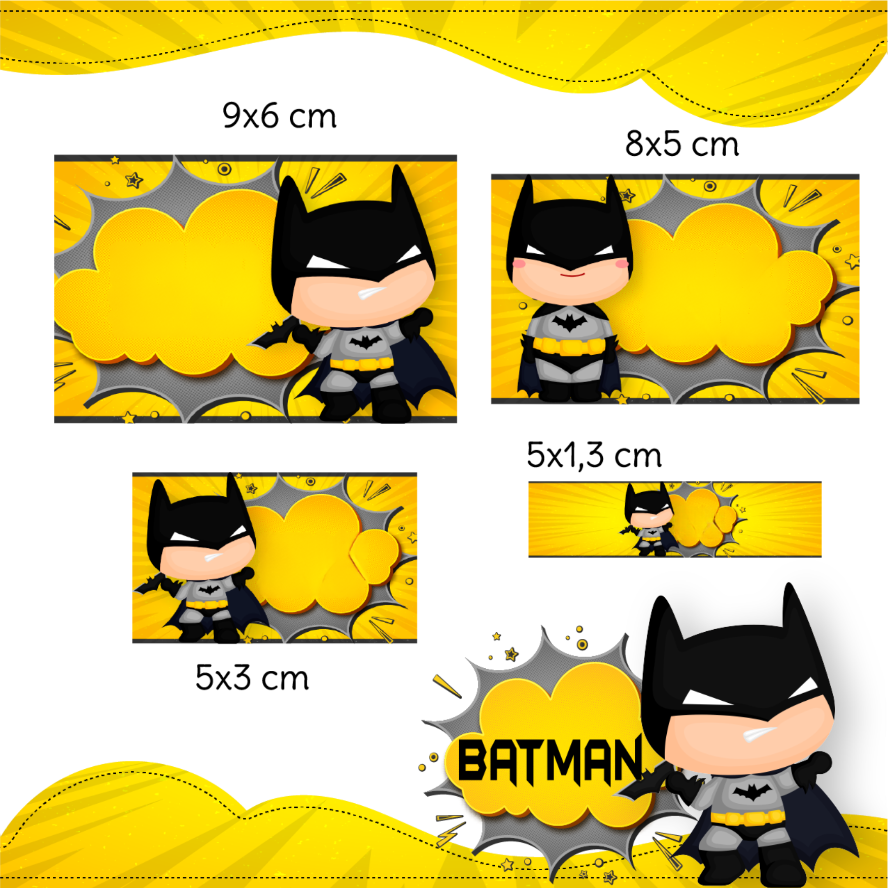 Kit digital escolar Batman