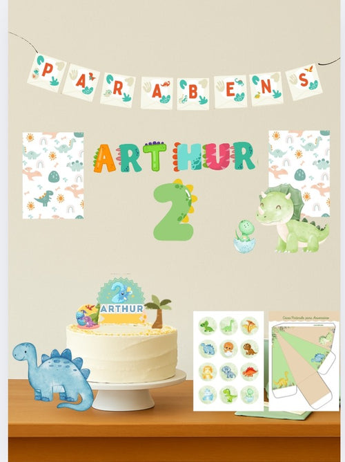 Kit Digital Dinossauro baby